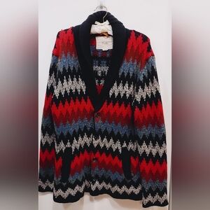 The Koto Chevron Shawl Cardigan by Urban Outfitters (#D-4)
